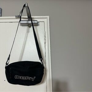 Obey Black Belt Bag